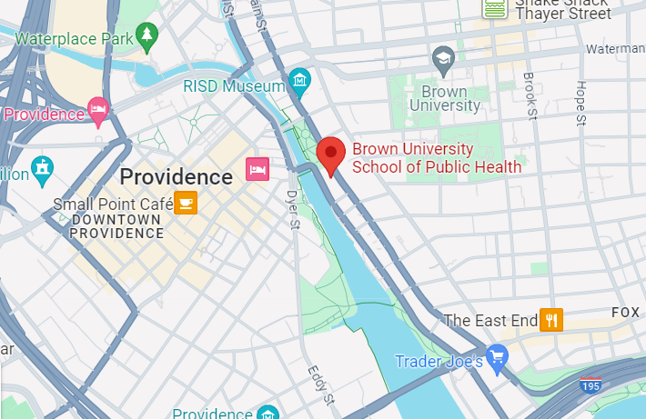 Google Maps view of Pandemic Center's Providence Location